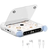 Portable CD Player, Personal CD Player with Bluetooth for Home, Rechargeable Small CD Player with...