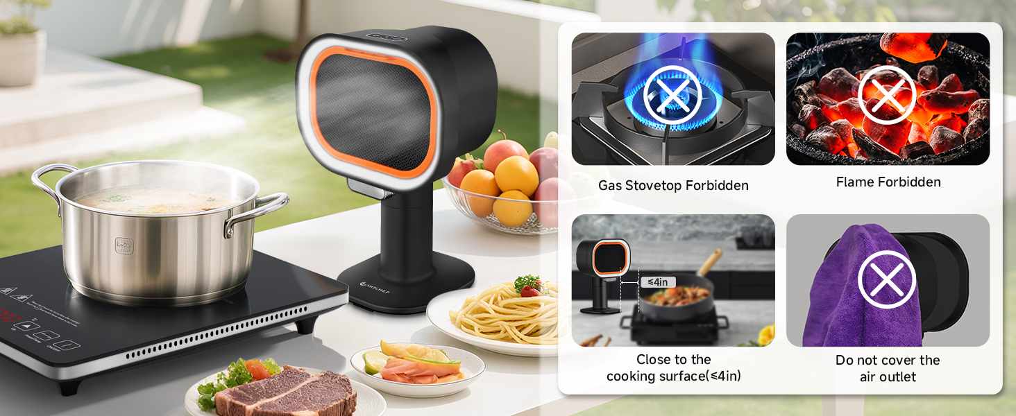 AMZCHEF PORTABLE RANGE HOOD