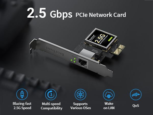 2.5GB PCIe Network Card Boosts the Connection Speeds of Your Desktop PC with 2.5GBase-T Tech