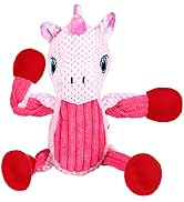 IOKHEIRA Dog Squeaky Toys for Large Chewers, Plush Stuffed Tough Toy Gifts for Small Medium Dog B...