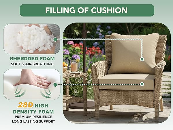 faux linen outdoor furniture cushions faux linen