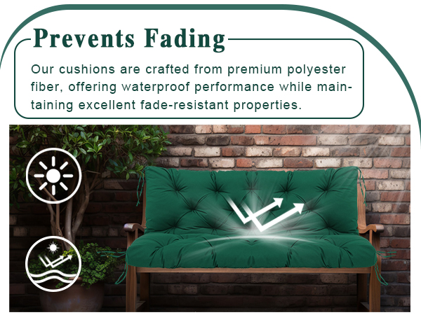 outdoor porch swing cushions 60 inch