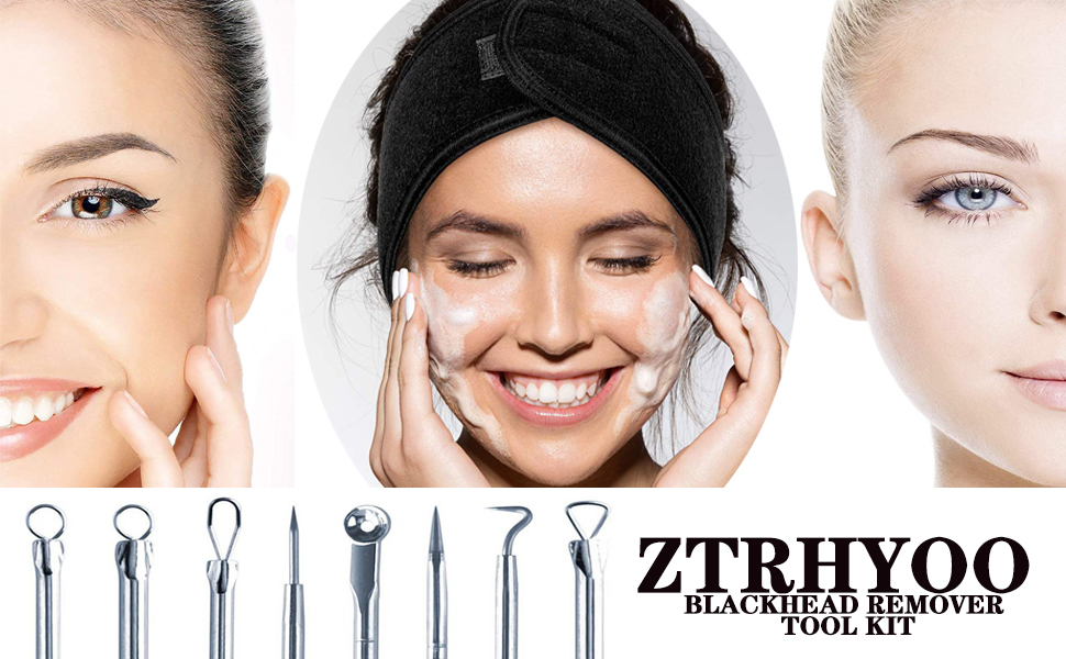 Blackhead Remover Pimple Comedone Extractor Tool Best Acne Removal Kit