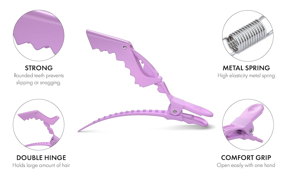 Hair Alligator Clips Hair Clips Women Non Slip Hair Clips Strong Hair Clips Alligator Hair Clip