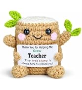 Handmade Crochet Tree Stump Gifts for Teacher Professor from Students' Surprise Gift, Graduation ...