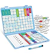 Aizweb Phonics Magnetic Letter Tiles,All-in-one Magnetic Phonics Kit,Reading &Spelling Games with...