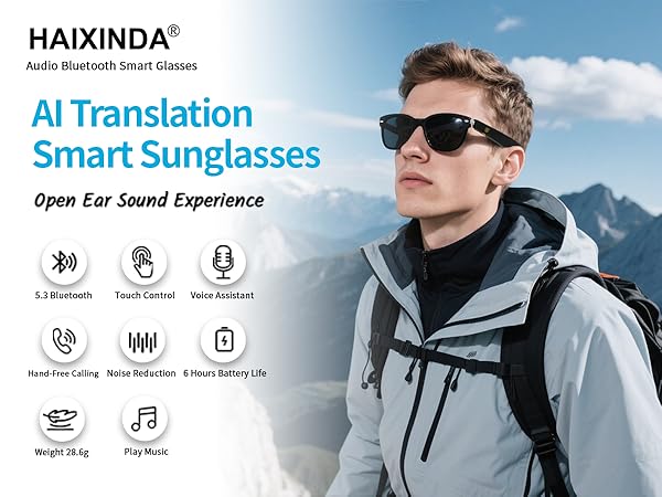 AI Smart Sunglasses