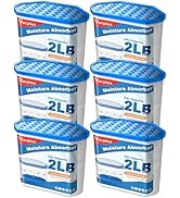 Vacplus Moisture Absorber Buckets – Large Capacity Dehumidifier and Humidity Absorber for Closet,...