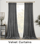 velvet curtains