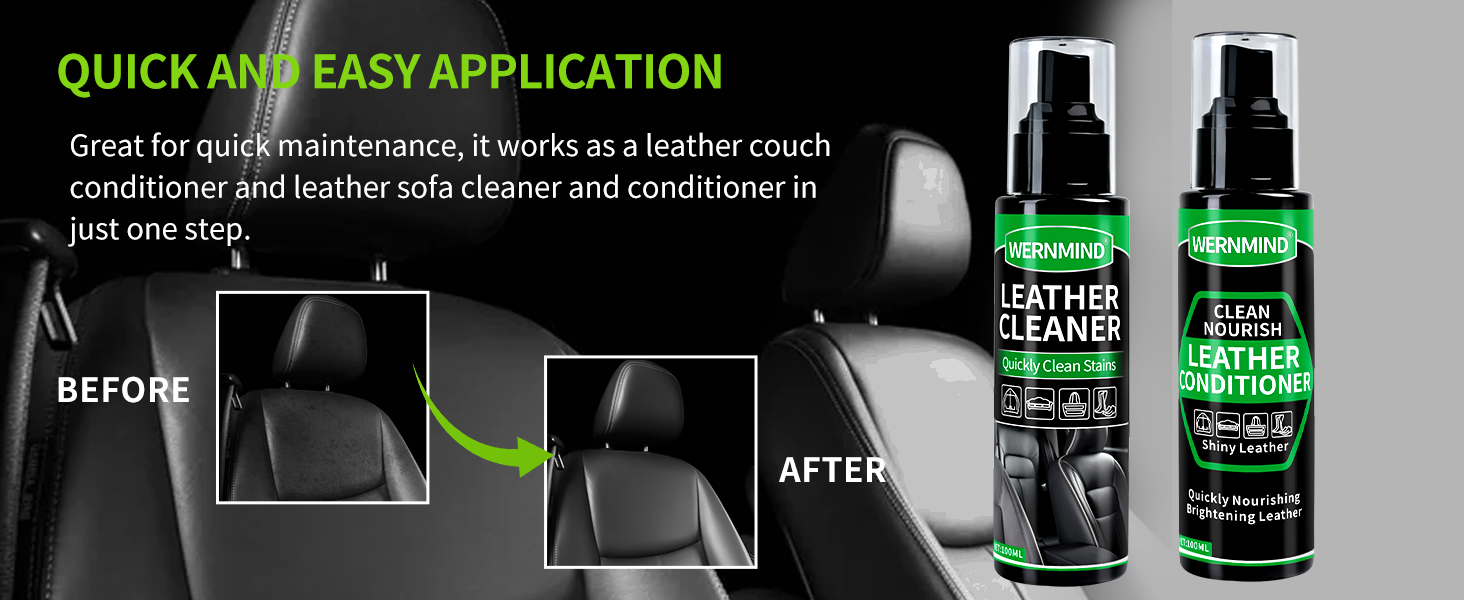 leather clerning
