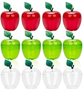 HANZE Large Apple Container, Apple Shaped Candy Toy Gift Filling Containers Jar for Party Wedding...