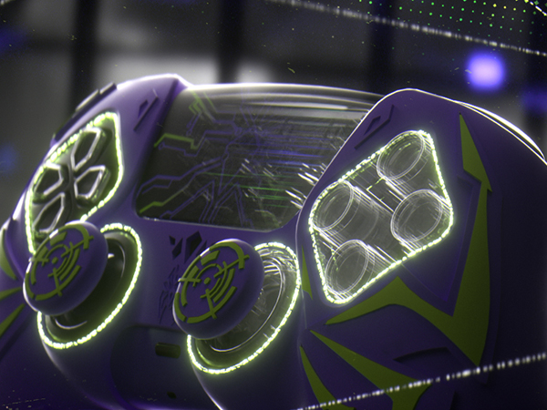 PlayVital Cyber Spider Design Edition Silicone Cover