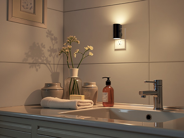 Bathroom night light
