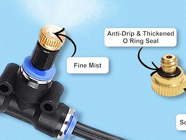 fan misting kit