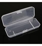 Jizlan 1Pc White Transparent Shaving Box for Shaver Razor, Razor Protector Plastic Box Cover Cont...