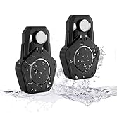 UMUST 2 Pack Waterproof Airtag Holder for Kids, Apple Air Tags Hidden Case with Pins, Magnetic Ai...
