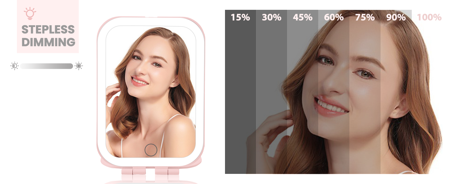 portable makeup mirror