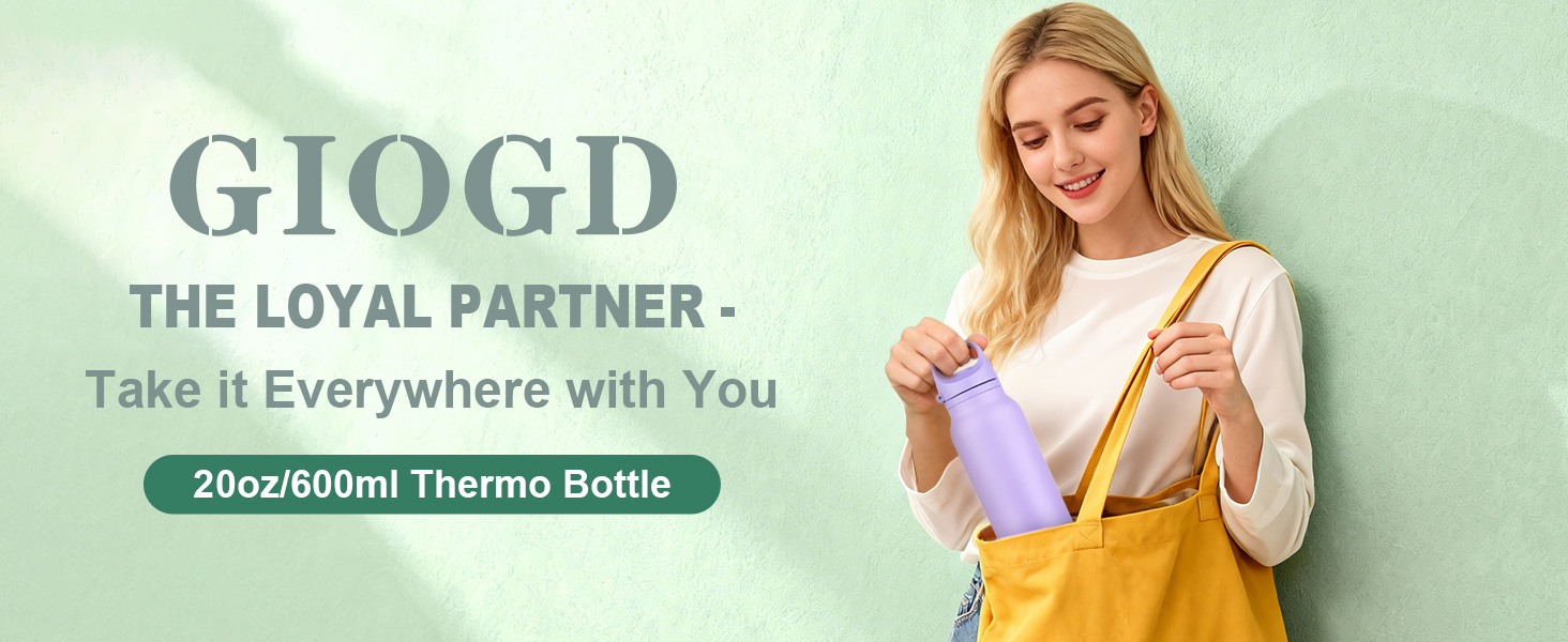 insulated water bottle