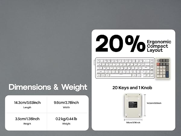 EK21 VIA Mechanical Number Pad