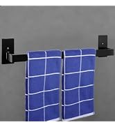 Vanloory Bathroom Towel Bar Self Adhesive, No Drilling Towel Rack Easy to Install, Hand Towel Hol...
