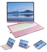 Mollenmell IPad Keyboard Case with 7 Modes, RGB Backlit, Compatible with iPad Pro 11 2018-2022, i...