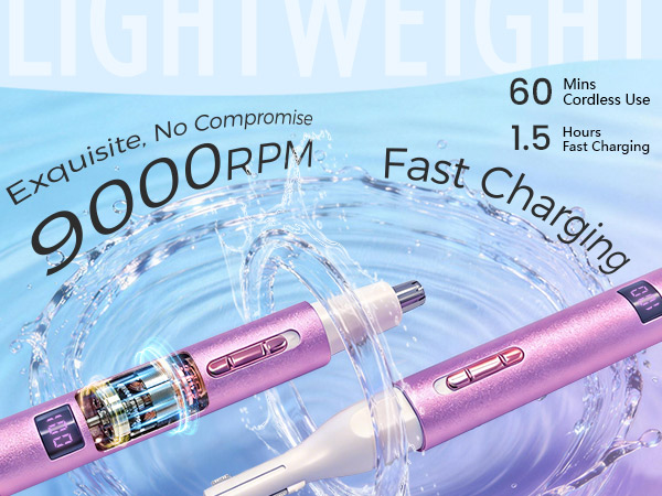 Nose & Eyebrow Hair Trimmer for Women Men,Painless Rechargeable Ear & Nose Hair Trimmer Clipper