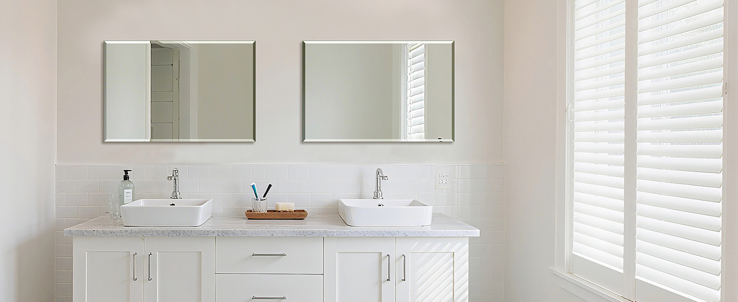 bathroom mirror