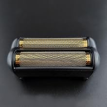 Gamma Absolute Zero gold foil replacement head