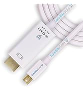 SatelliteSale Uni-Directional Mini DisplayPort to HDMI Cable Male to Male (4K/30Hz, 8.64Gbps) PVC...