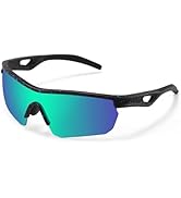 Vcarsian Kids Sunglasses Polarized Youth Baseball Sunglasses Softball Cycling Sports Sun Glasses ...
