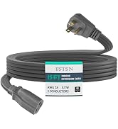 FSTSN 15 Ft Extension Cord, 14/3 Gauge Heavy Duty Appliance Power Cord, 3 Prong Grounded Indoor C...