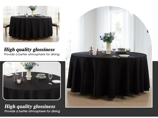 black round Tablecloths