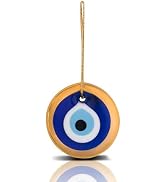 BCS Blue-Gold Evil Eye Decor 2.8