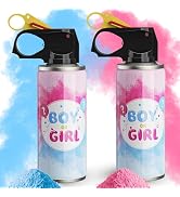 POPUPARTY Gender Reveal Fire Extinguisher Color Blasters, 1 Pink Blaster, 1 Blue Blaster for Baby...
