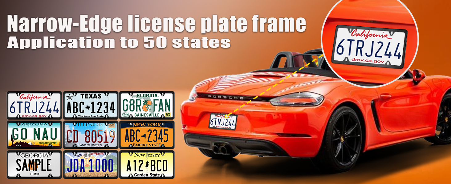license plate frame
