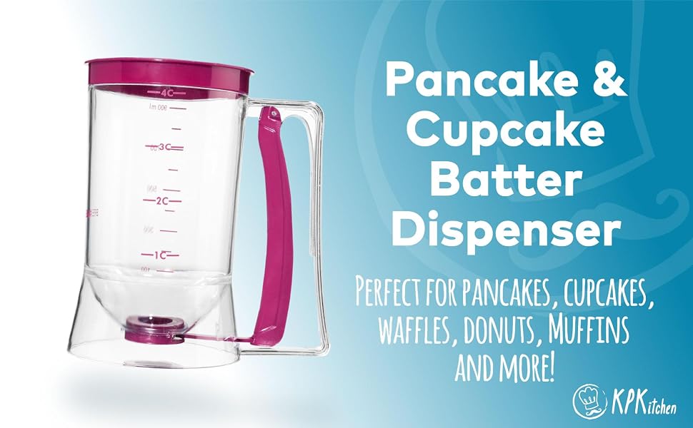KPKitchen Pancake & Cupcake Batter Dispenser