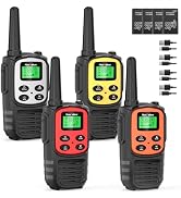 MaxTalker Walkie Talkies for Adults,Rechargeable Walkie Talkies Long Range,Two Way Radios with 22...