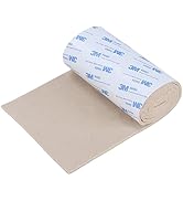 VOCOMO Felt Furniture Pads, Non Slip Self Adhesive Cuttable Felt Strips Beige Heavy Duty Felt Str...