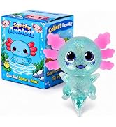 Axolotl Squishy Stress Ball, Soft TPR Slow Rising Squeeze Toy, Cute Axolotl Fidget Toy for Stress...