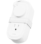 Iwister 4FT Travel Power Strip with 4 AC Outlets, 3 USB Ports, and 1 USB-C Port, Extension Cord w...