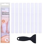Kwtpsg 24 PCS Non Slip Bathtub Stickers with Strong Adhesive, Anti Slip Shower Stickers Safety fo...