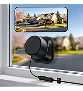4MP 2K Window Security Camera, 5G & 2.4GHz WiFi Indoor Camera Wireless, Blacklight Color Night Vi...