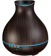 BZseed Aromatherapy Essential Oil Diffuser, 550ml Ultrasonic Fragrant Oil Large Room Humidifier, ...