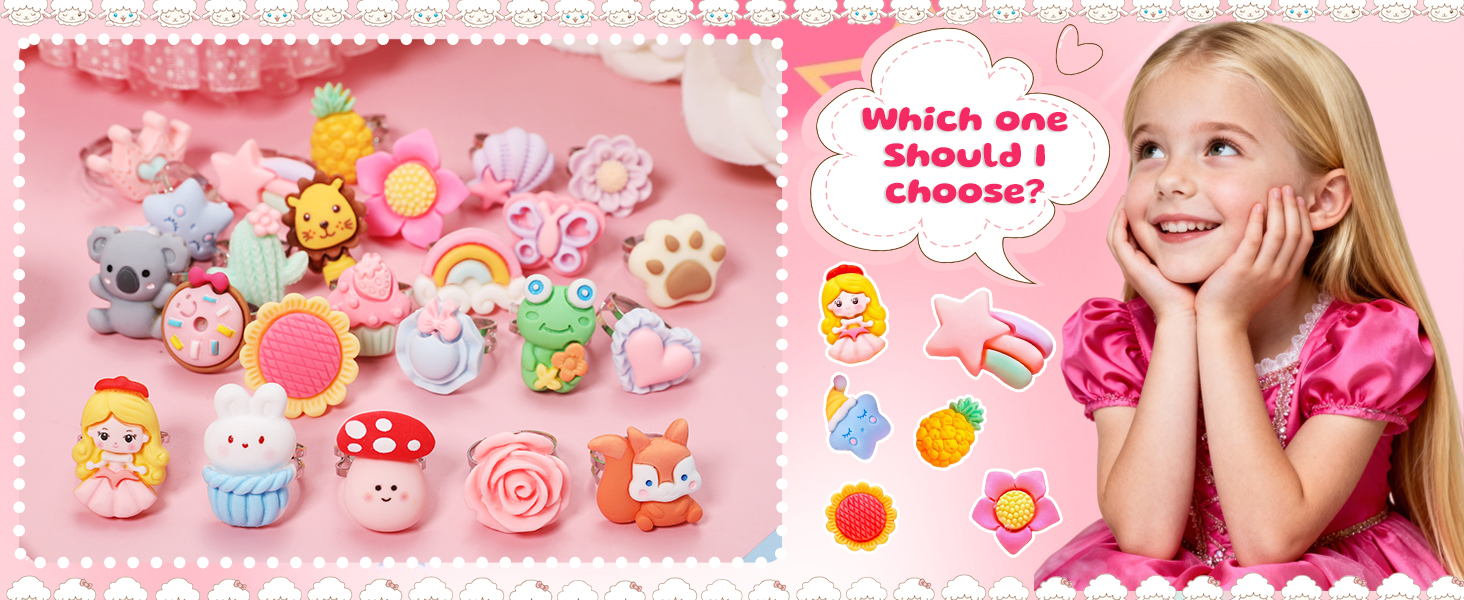 toddler girl toy ring gift
