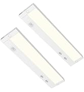 Tonlesm Under Cabinet Lighting Plug in, 24 Inch14W 120V Super Bright, 3 Color 3000K/4000K/5000K, ...