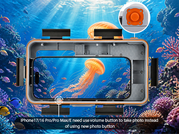 underwater phone case