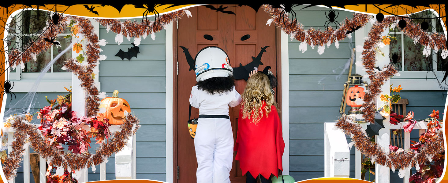 Halloween Tinsel Garland