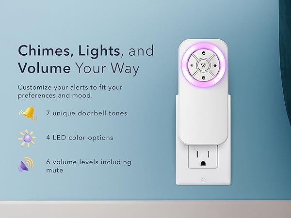 Chimes, Lights, and Volume Your Way