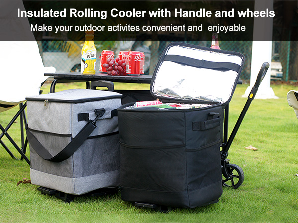 Rolling Cooler for Camping