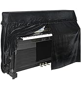 Mooson Upright Piano Cover, Universal Piano Dust Cover, All-inclusive, Light & Luxury, Soft and P...